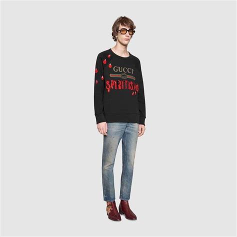 gucci spiritismo sweatshirt|Men's Designer Hoodies .